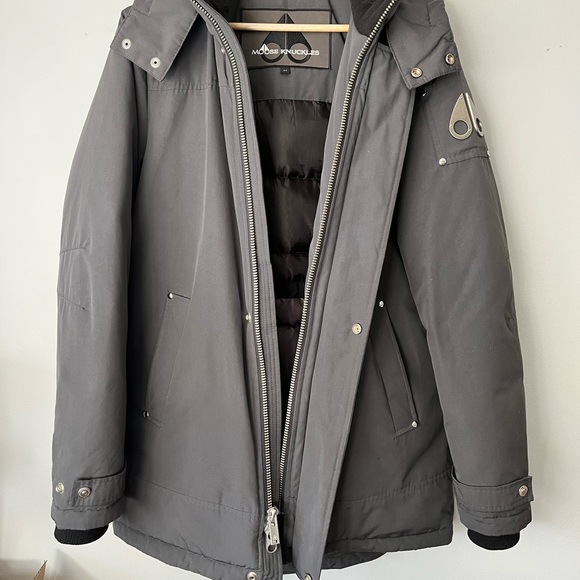 Moose Knuckles Men’s Down Parka - Picture 2 of 10